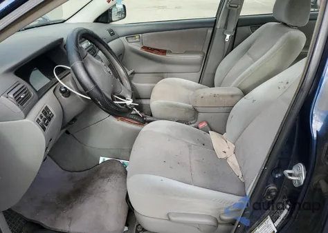 2008 Toyota Corolla Ce из США, поврежденный, VIN 2T1BR30E08C893249